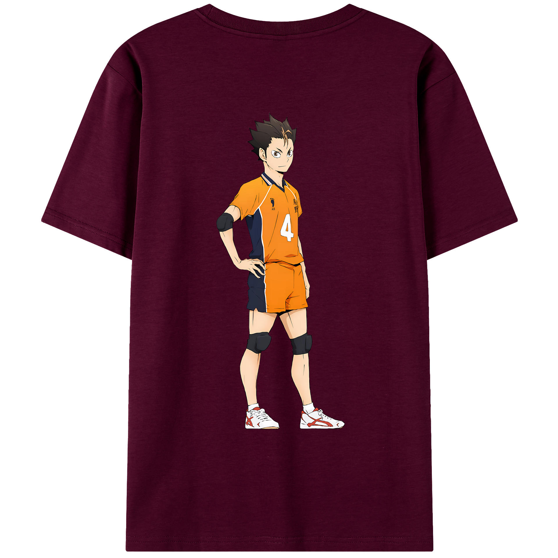 （画像用） ハイキュー!! Haikyu!! レディース半袖Tシャツ(バックプリント)